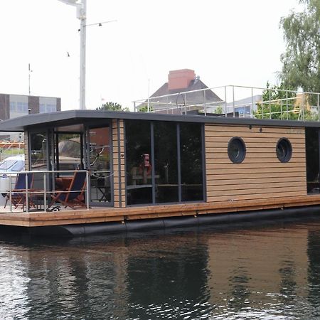 Hausboot Lina In Flensburg Hotel Eksteriør billede