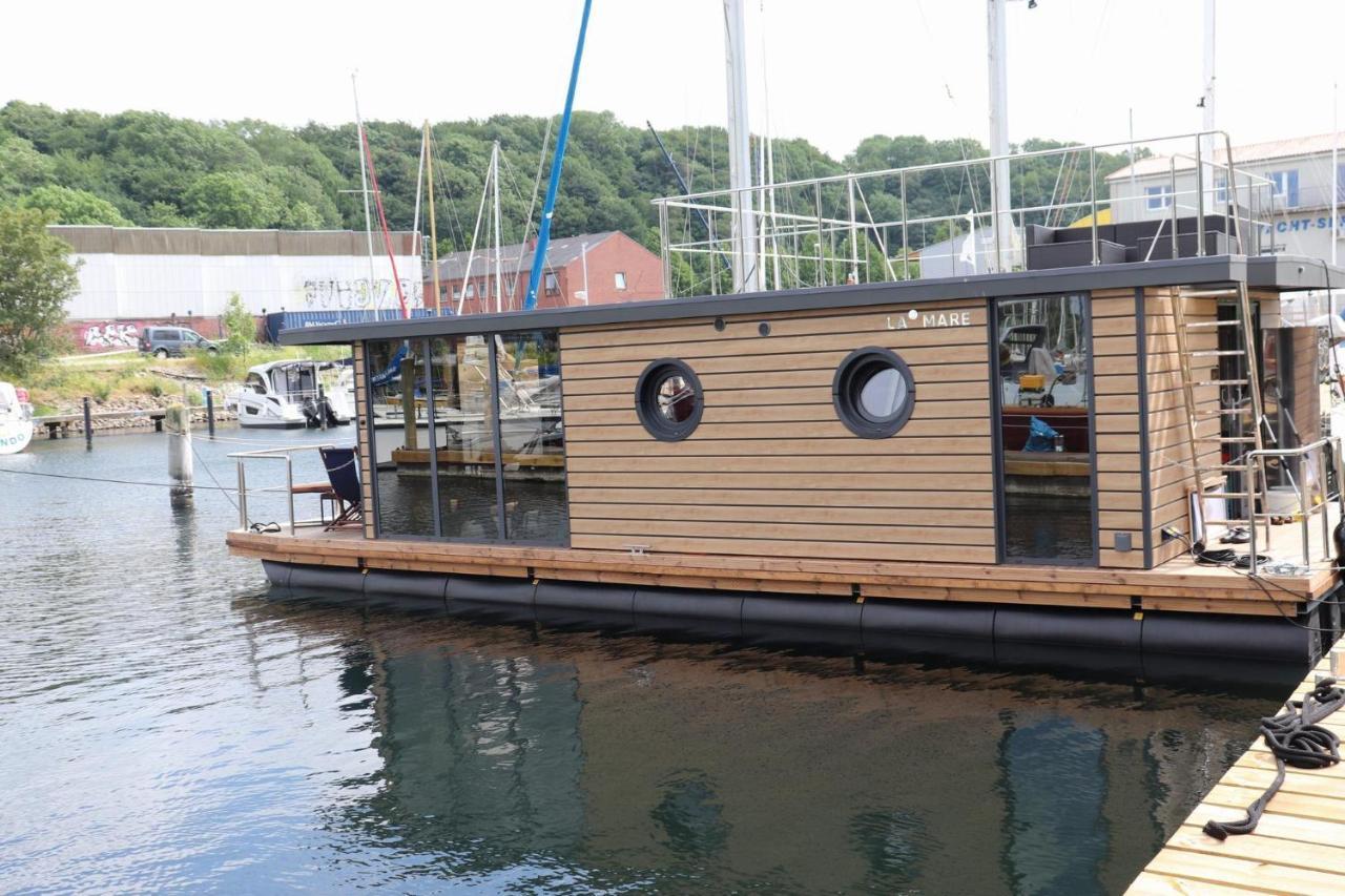 Hausboot Lina In Flensburg Hotel Eksteriør billede